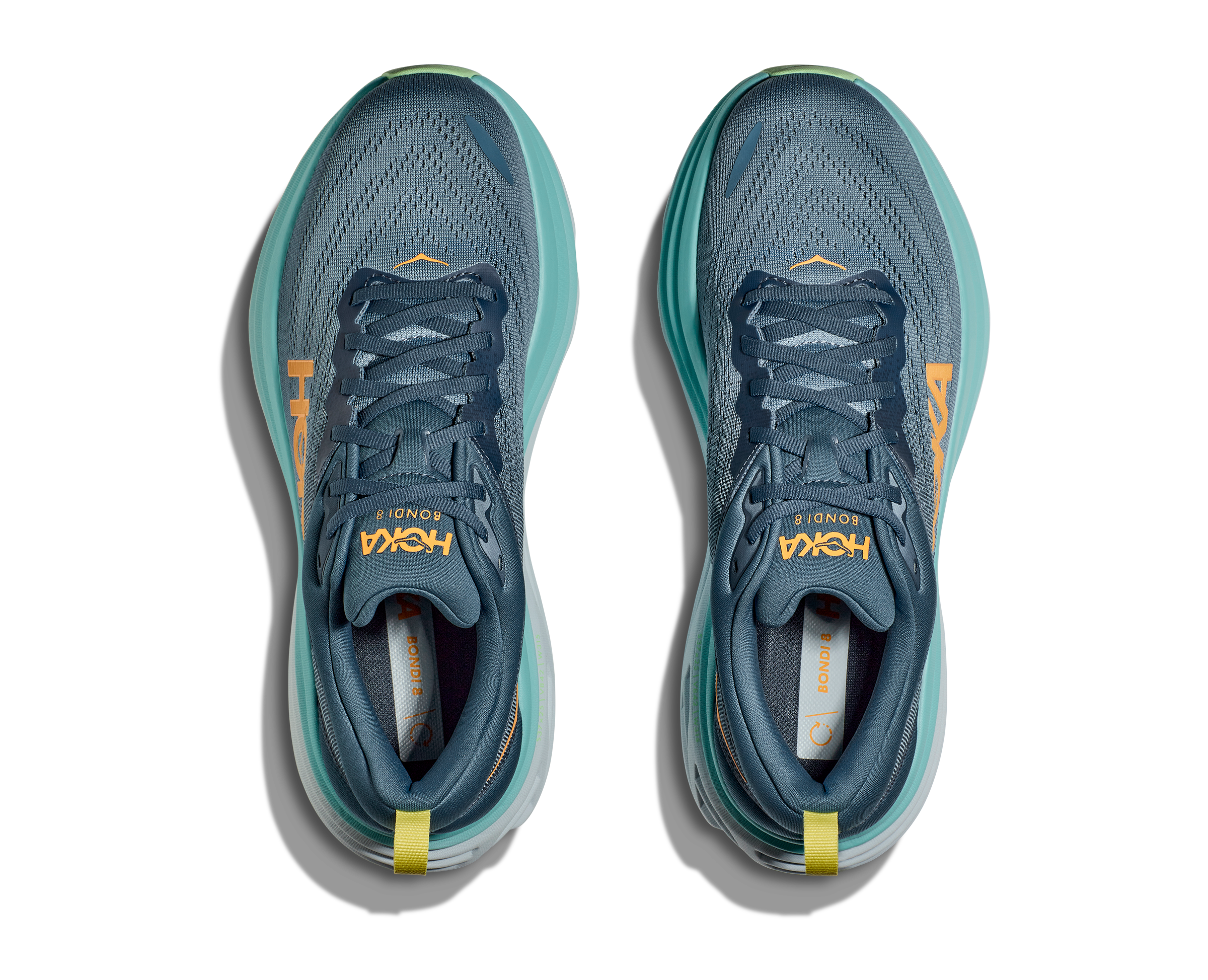 Hoka Bondi 8 Men's - Real Teal / Shadow