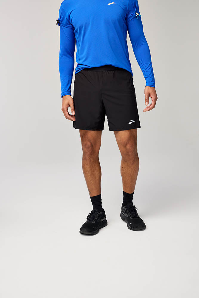 Brooks Journey 7" 2-in-1 Shorts Black