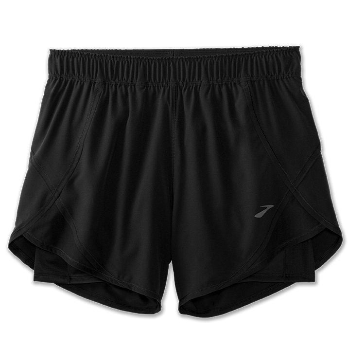 Brooks Chaser 5" 2-IN-1 Short 2.0 Women's - Black