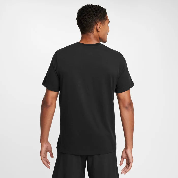 Nike Men's Dri-FIT Fitness T-Shirt - Black