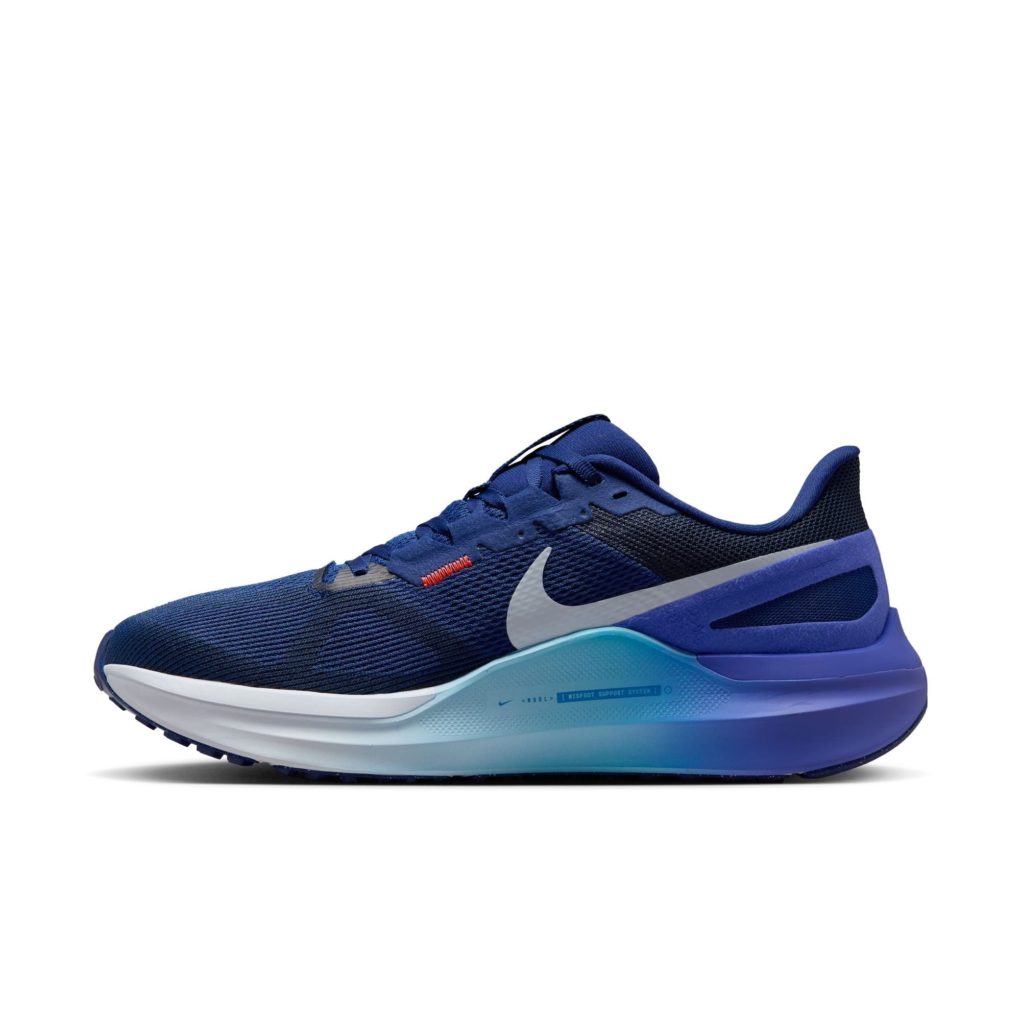 Nike Air Zoom Structure 25 Men's - Football Grey/Blue Void-Ghost