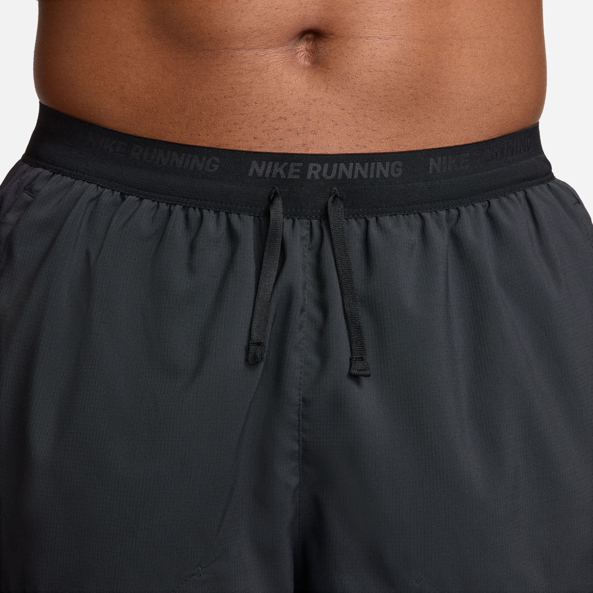 Nike Stride Dri-FIT 5" Stride Brief-Lined Running Shorts Men's - Black/Reflective Silver