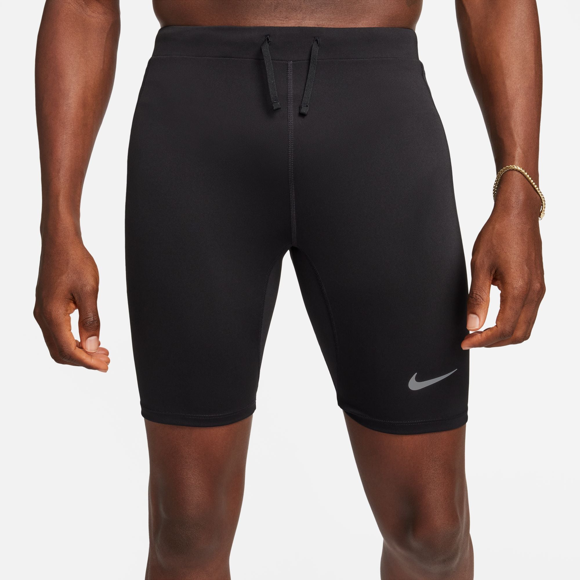 Nike Dri-Fit Fast BF Half Tight Men's - Black/Reflective Silver