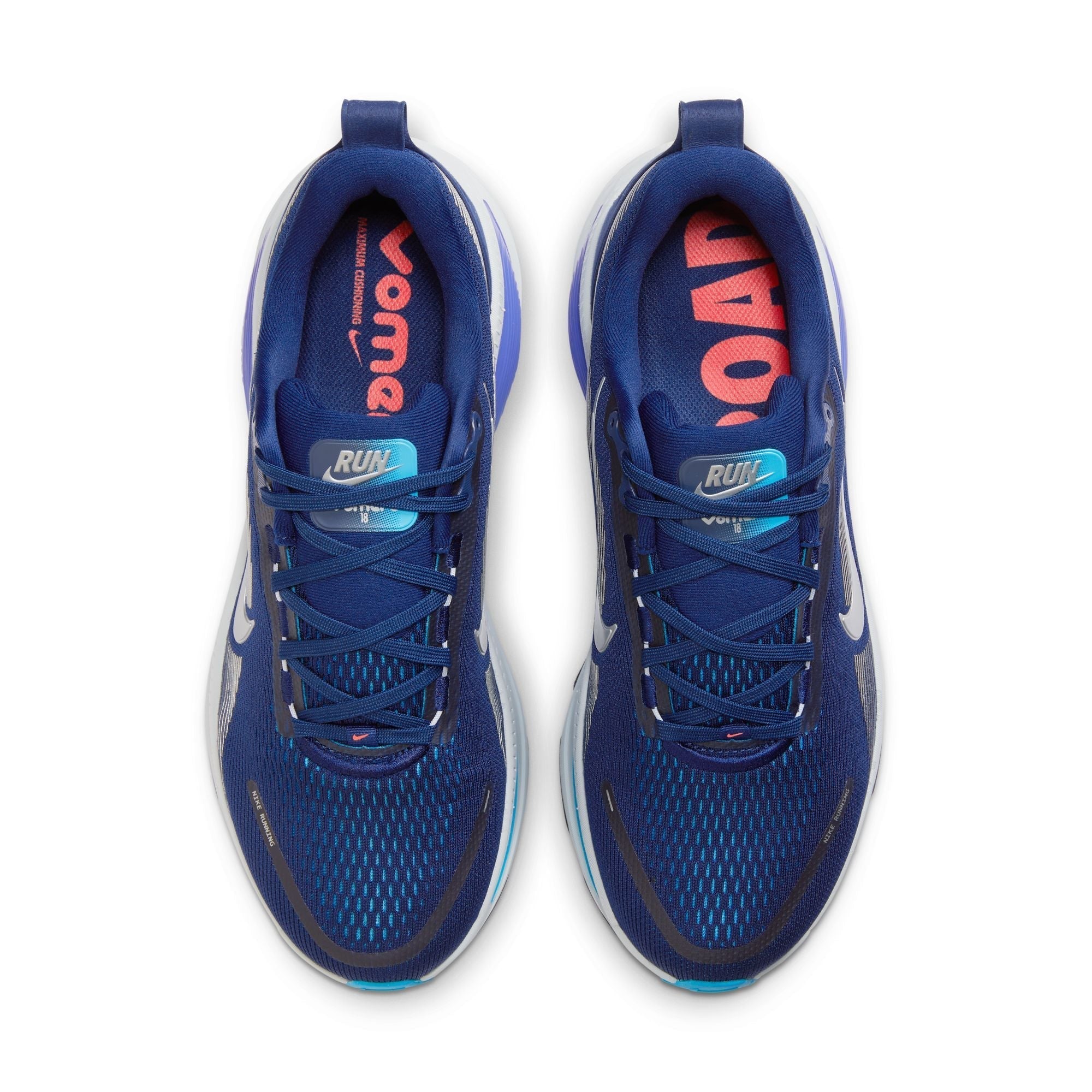 Nike Vomero 18 Men's Running Shoes -  Blue Void/Blue Lightning/Bright Crimson/Metallic Silver