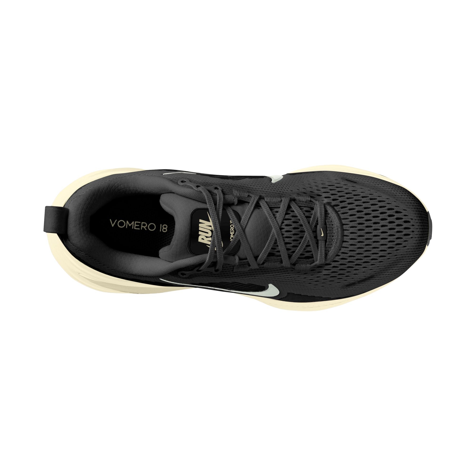 Nike Vomero 18 Women's Road Running Shoes - Black/Coconut Milk/Light Iron Ore/Summit White