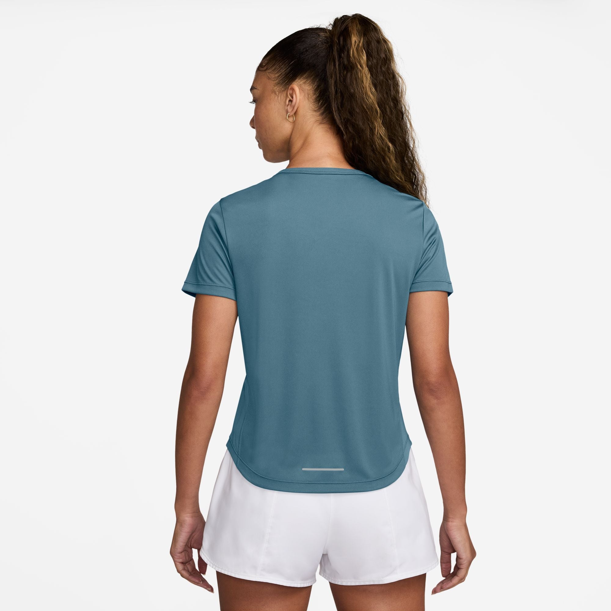 Nike Tempo Women's Dri-FIT SS Running Top - Smoky Blue