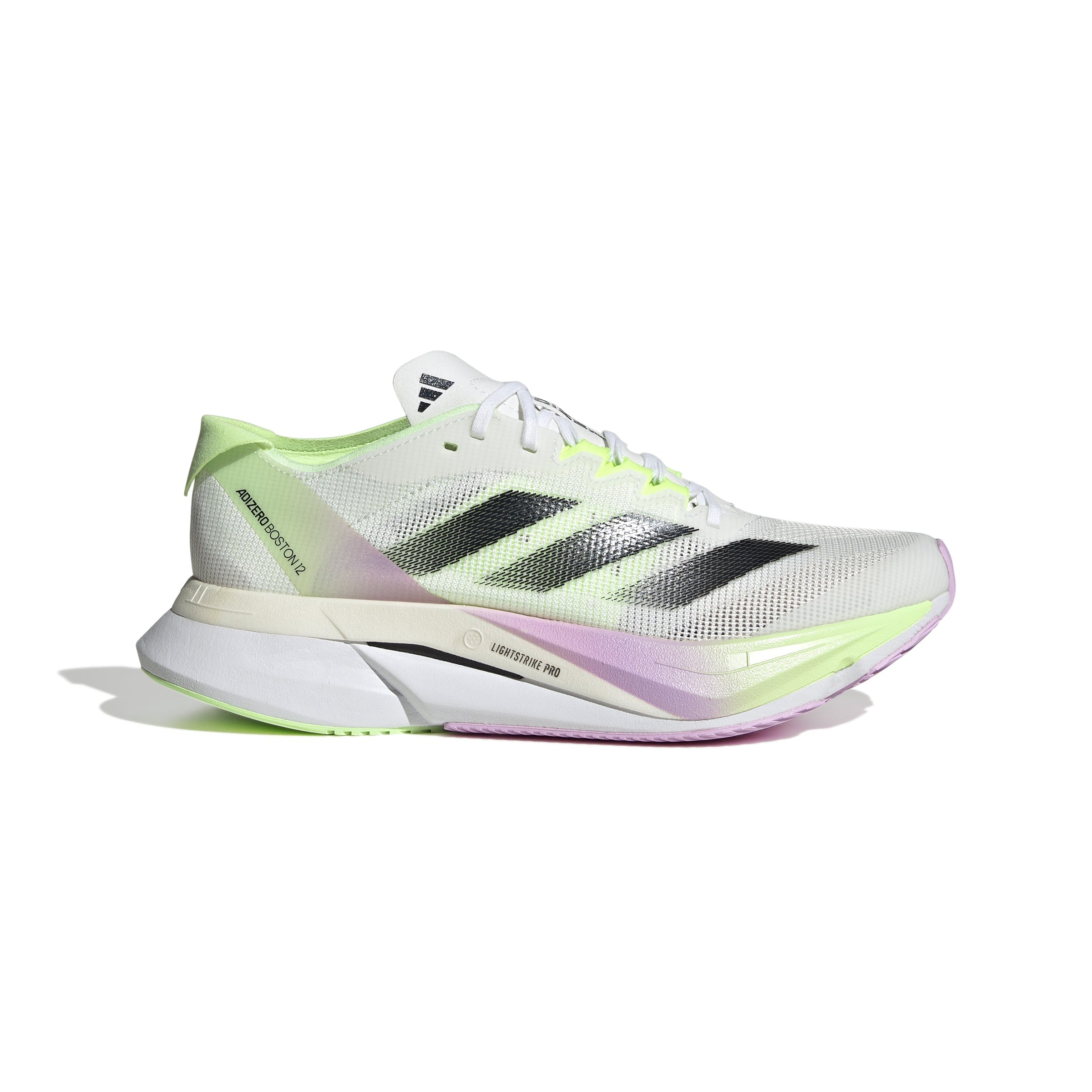 Adidas Adizero Boston 12 Women's - Cloud White/Core Black
