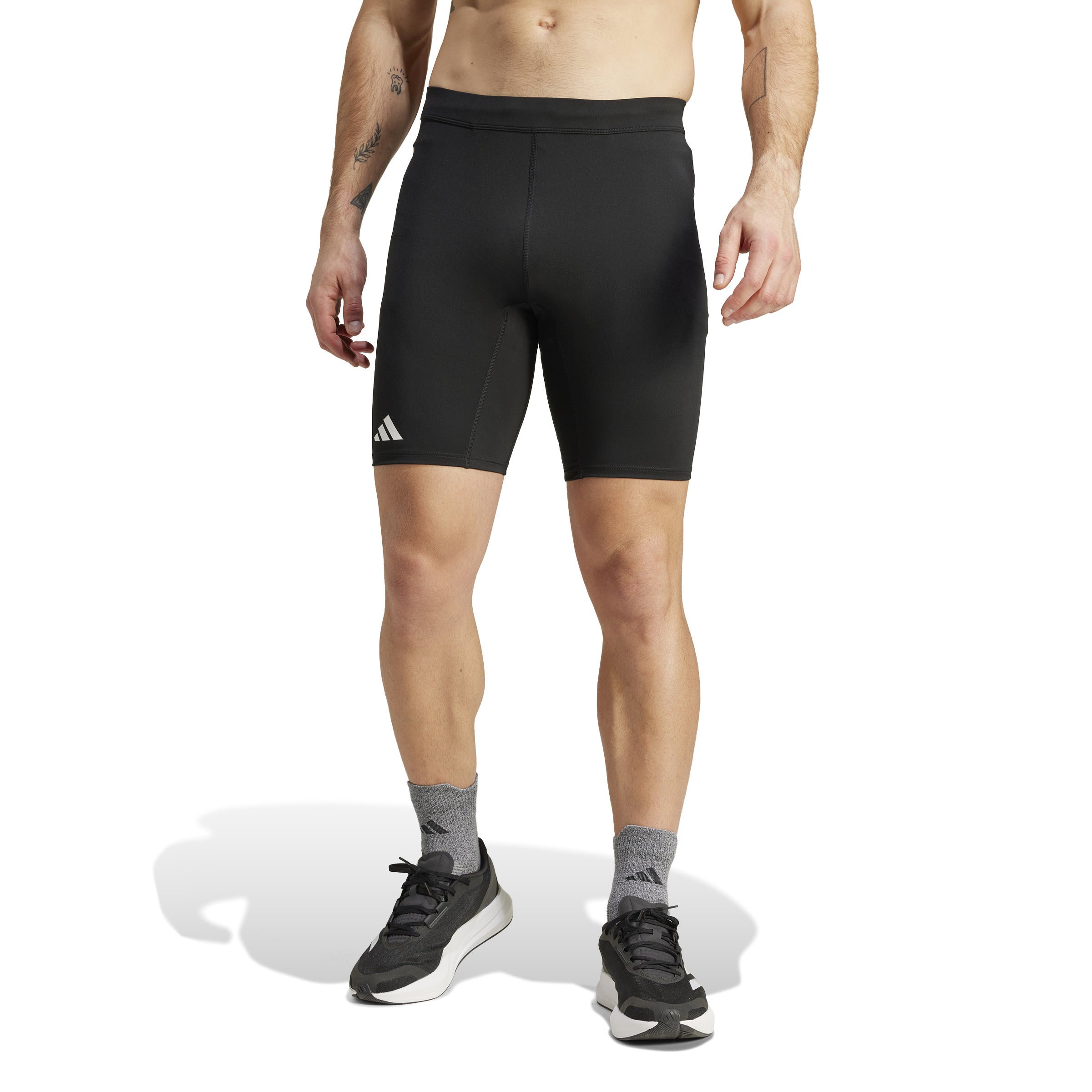 Adidas Adizero Essential Short Running Tights Men's - Black