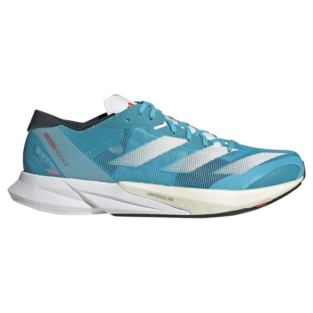 Adidas Adizero Adios 8 Men's - LucidCyan /White/Red
