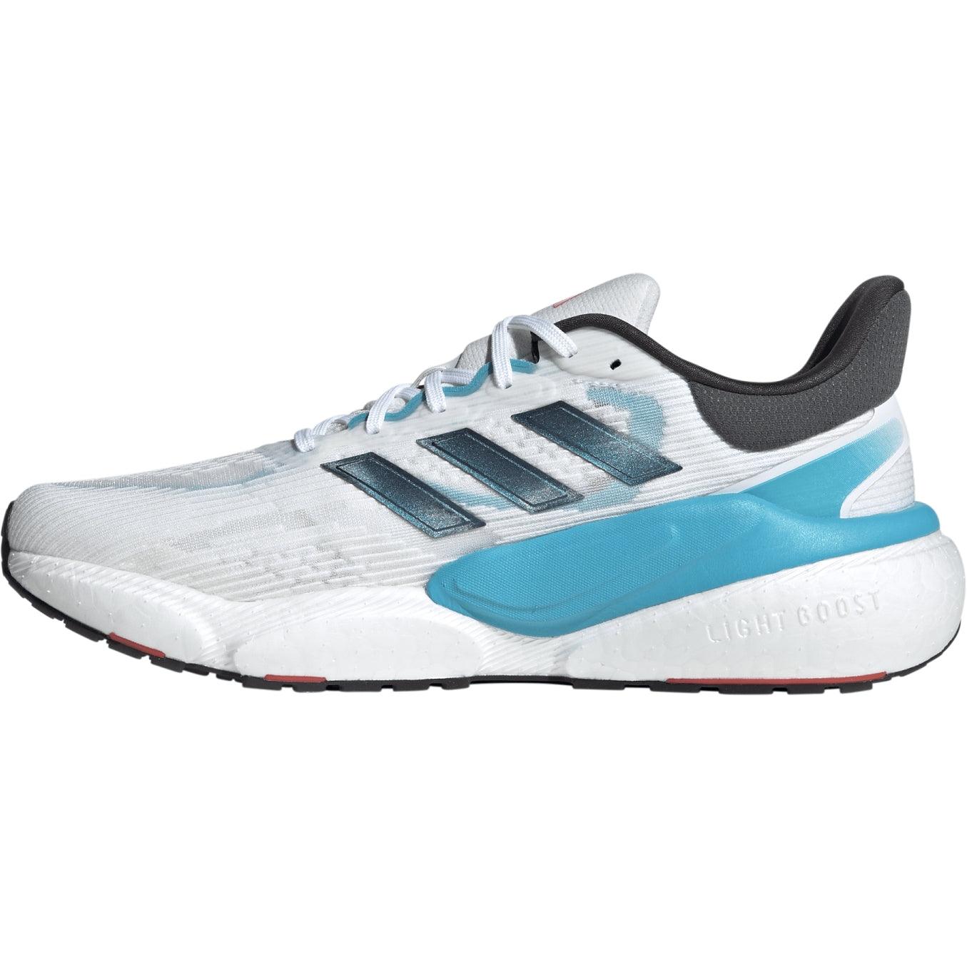 Adidas Solarboost 5 Men's - White/Black/Lucid Cyan