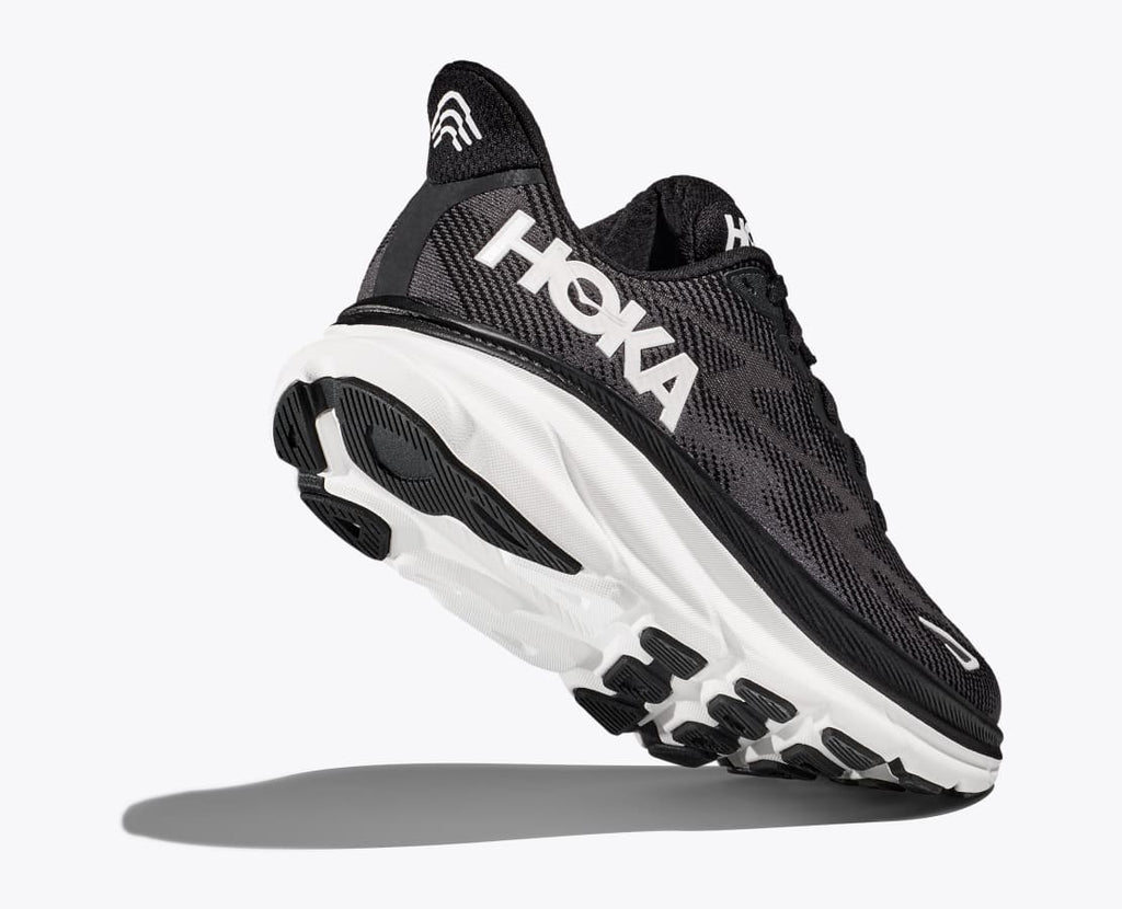 Hoka Clifton 9 Wide Men's - Black/White