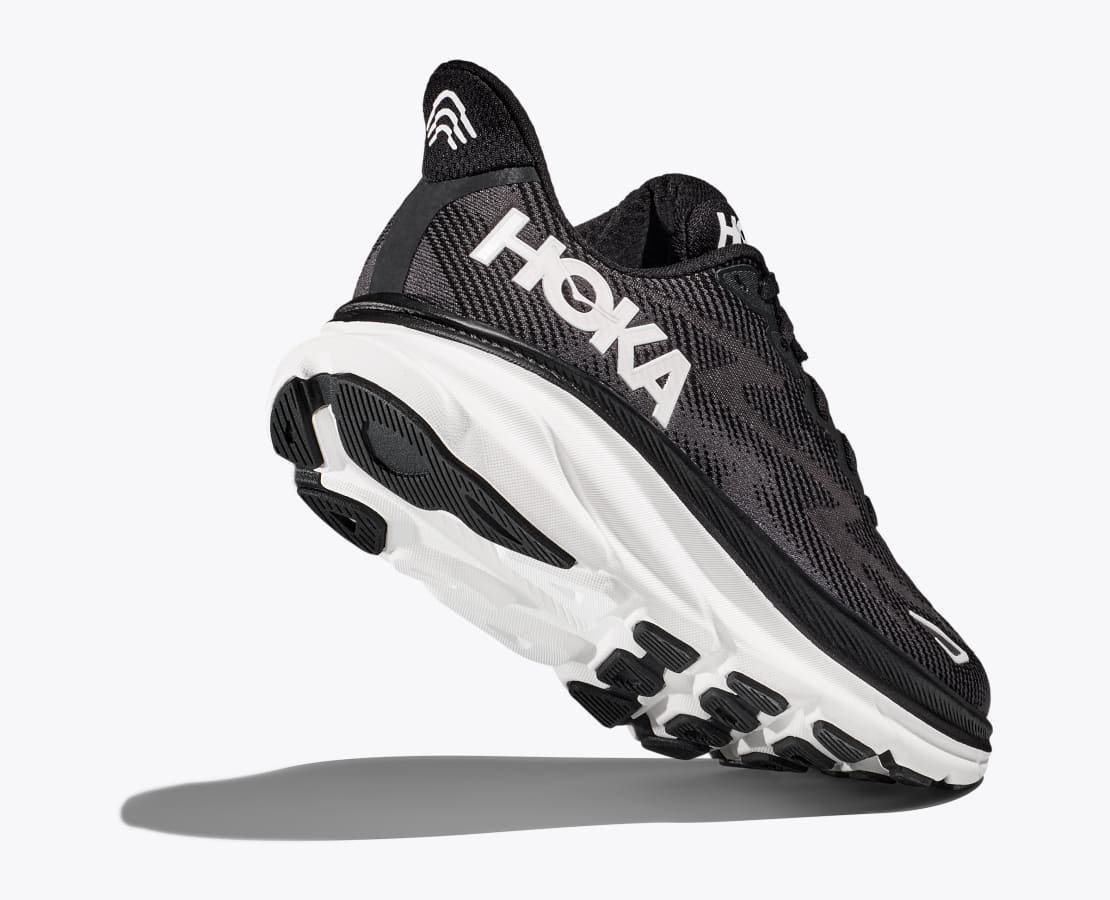 Hoka Clifton 9 Wide Men's - Black/White